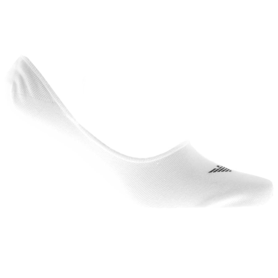 Alternative Image for ProductEmporio Armani 2 Pack Invisible Socks White2
